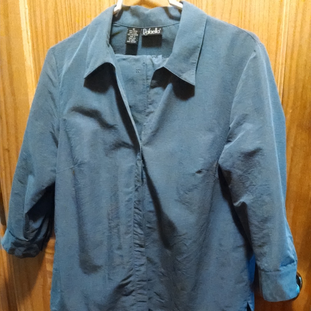 Rafaella Pant Suit Blue Size 12 & 14 Lightweight